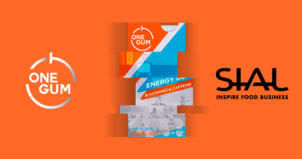 OneGum au SIAL, rendez-vous mondial de l'innovation alimentaire