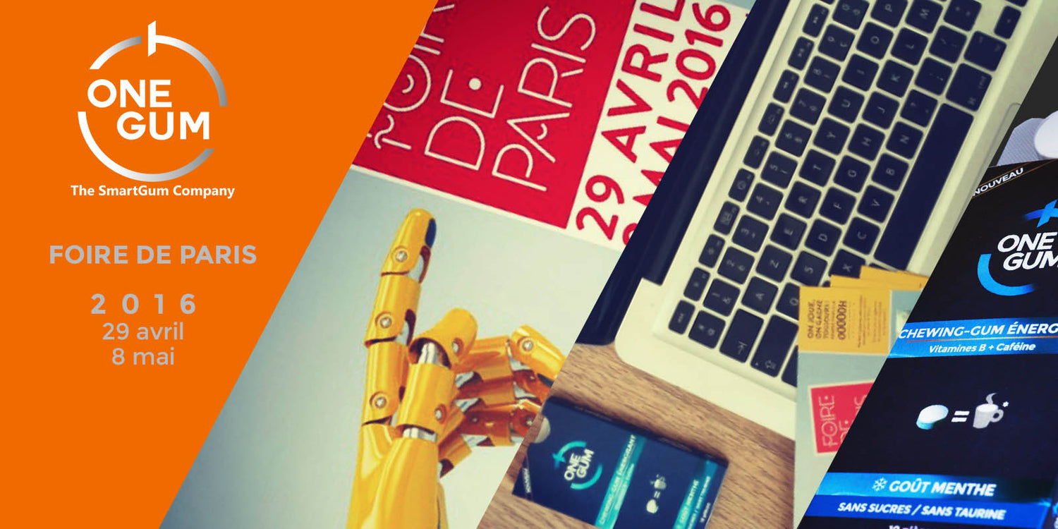 OneGum s'offre un stand d'exception à la Foire de Paris !