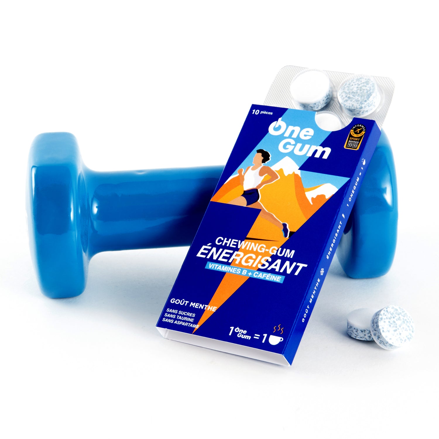 Chewing-gums énergisants