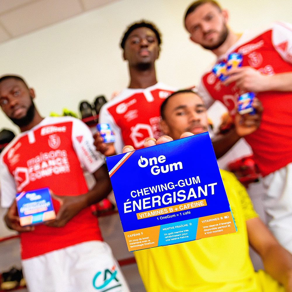 OneGum : Le chewing-gum énergisant : 5 paquets de 10 gommes à mâcher