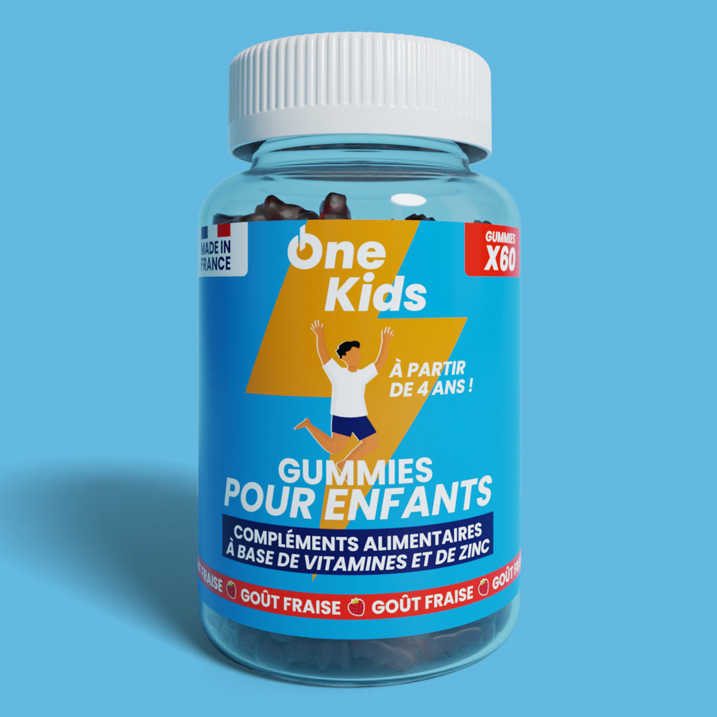OneKids: Multivitamin gummies for children: 30 days 