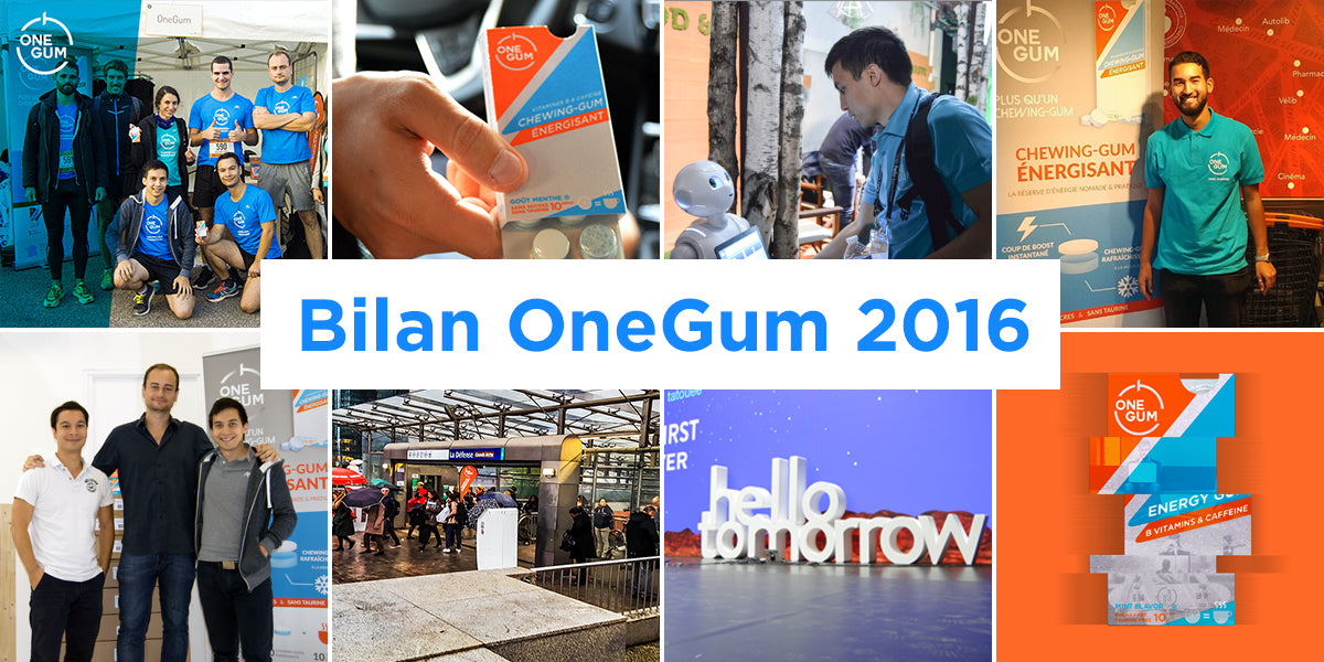 Bilan OneGum en 2016