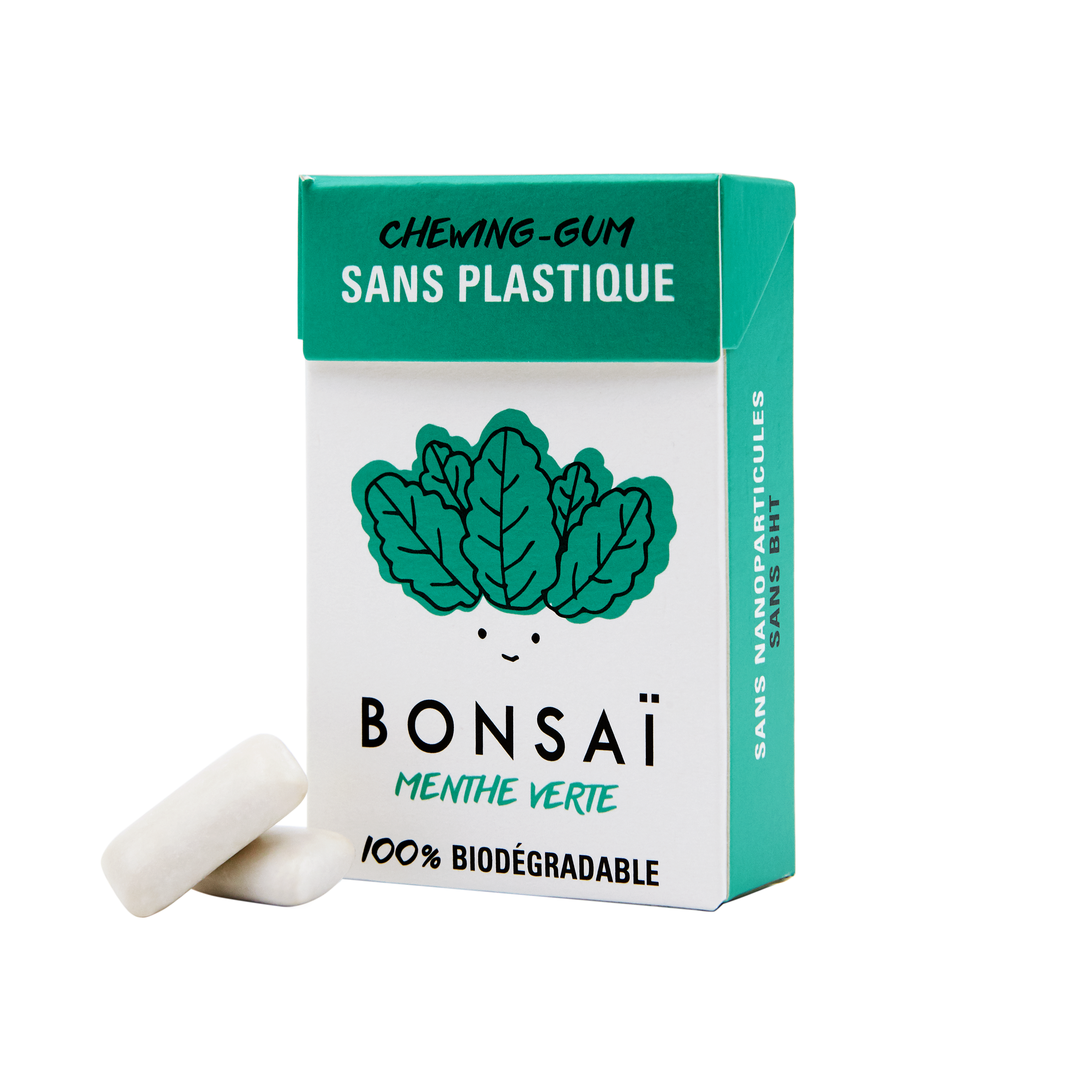 BONSAI: Natural spearmint chewing gum 