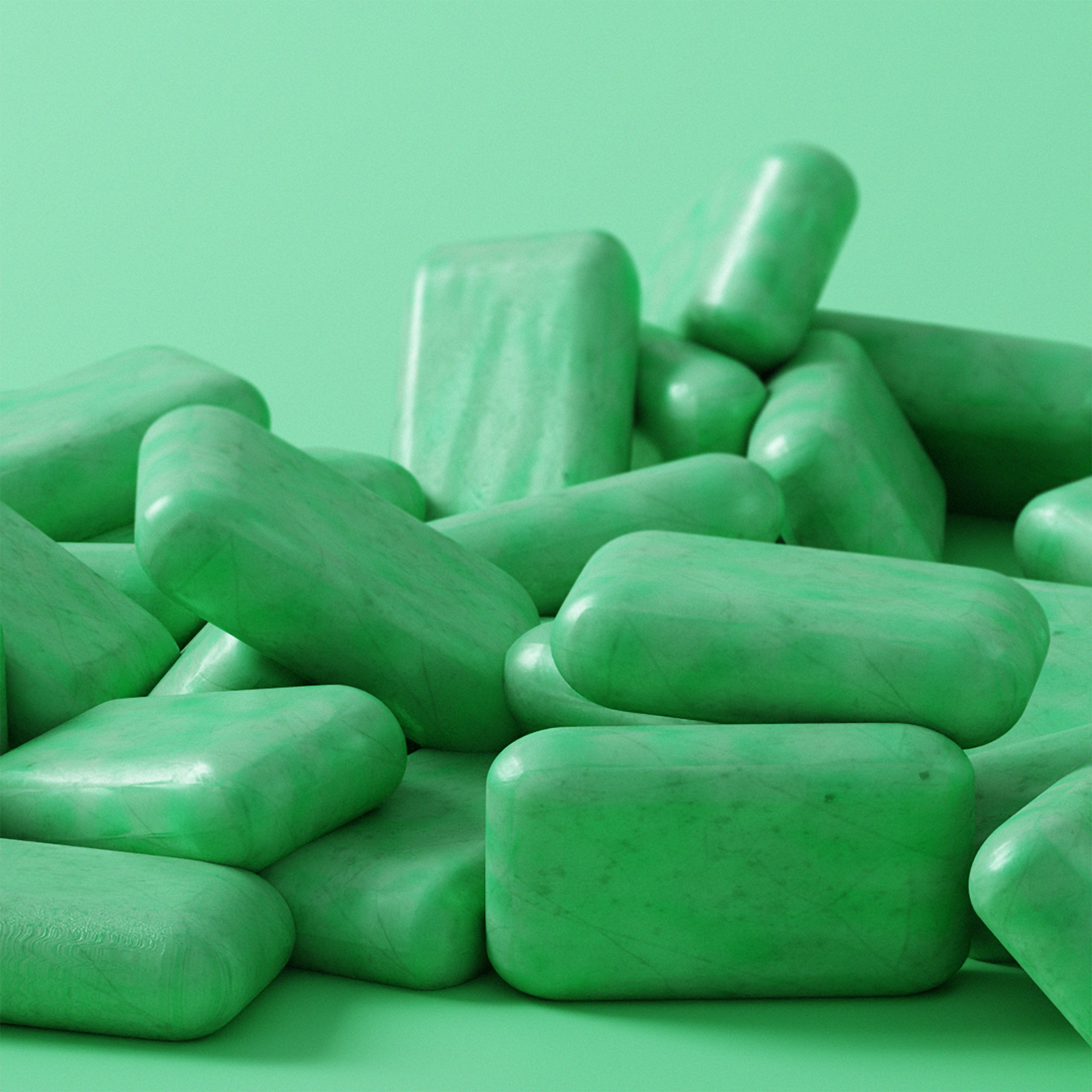 OneGum CONTROL : Coupe Sucre : boîte de 45 chewing-gums