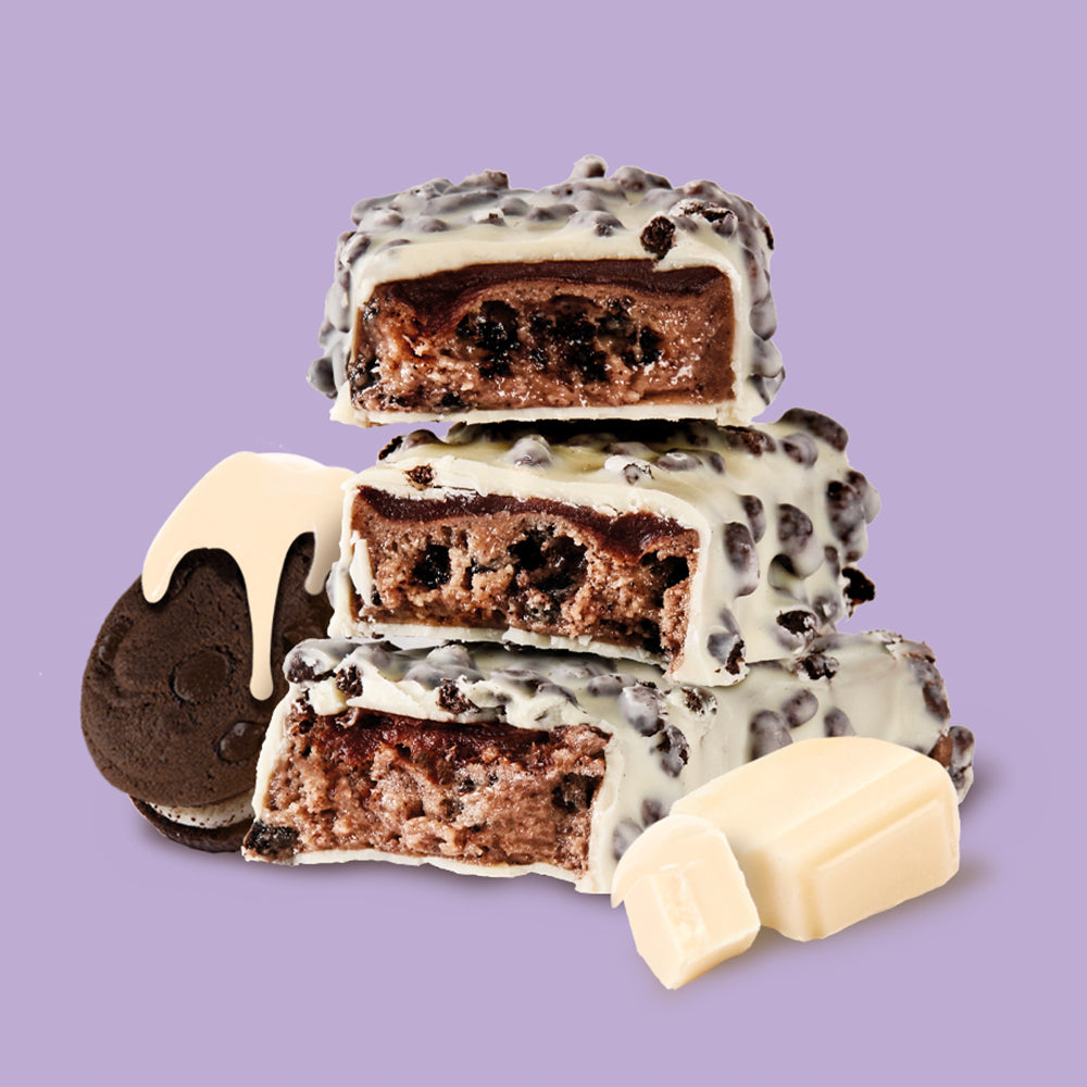 JOYFUEL : Barre protéinée : Chocolat blanc et cookie cream